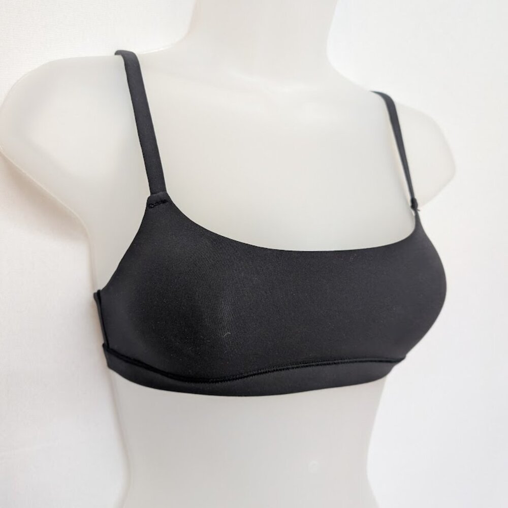 NWOT SKIMS Scoop Bralette - ONYX - XS